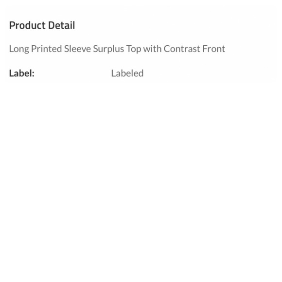 FALL CONTRAST TOP🖤New item in our Boutique🖤🖤 - Picture 7 of 8